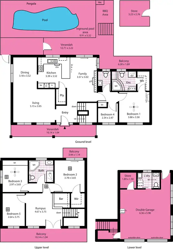 Floorplan of Homely house listing, 62 Haines Road, Banksia Park SA 5091