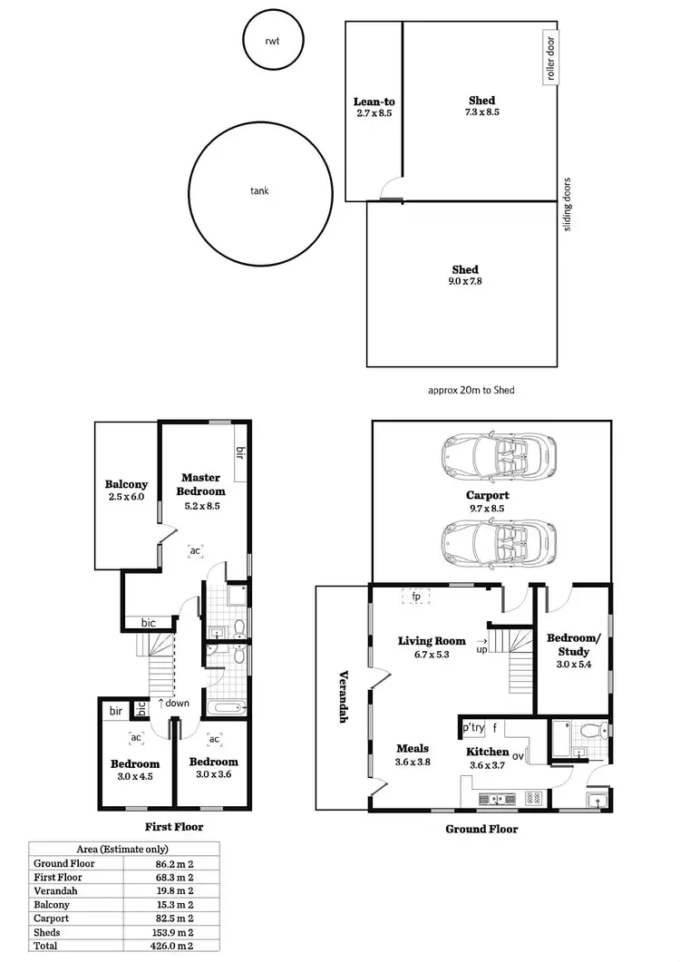 Floorplan of Homely house listing, 10 East Street, Echunga SA 5153