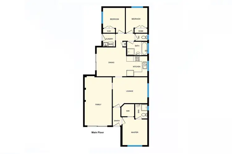 Floorplan of Homely house listing, 22 Heighway Street, Macgregor ACT 2615