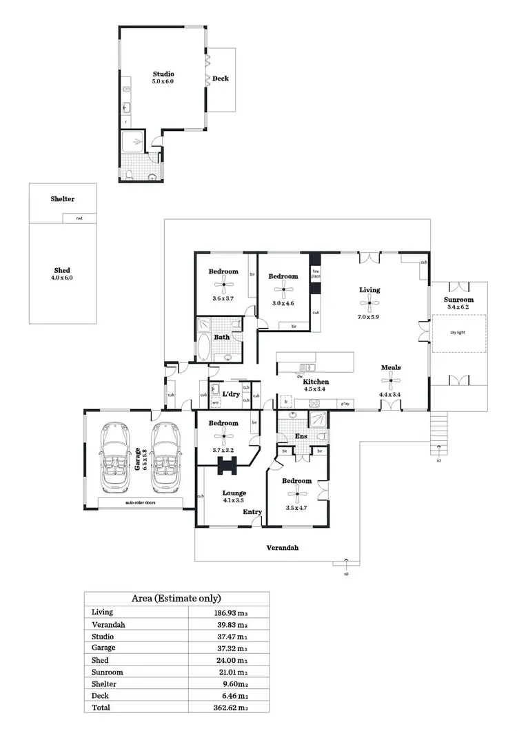 Floorplan of Homely house listing, 4 Eton Road, Aldgate SA 5154