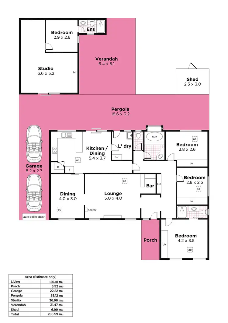 Floorplan of Homely house listing, 5 Burra Street, Modbury North SA 5092