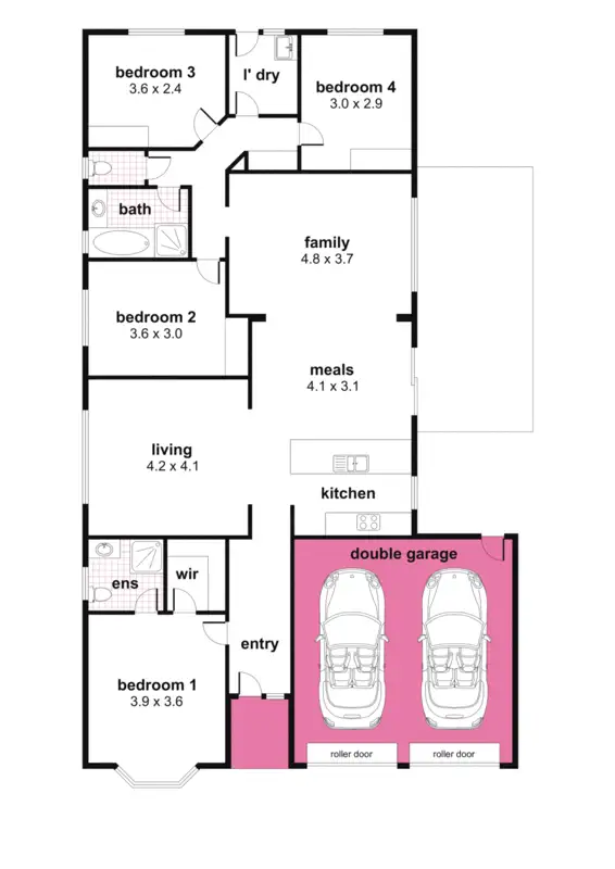 Floorplan of Homely house listing, Address available on request