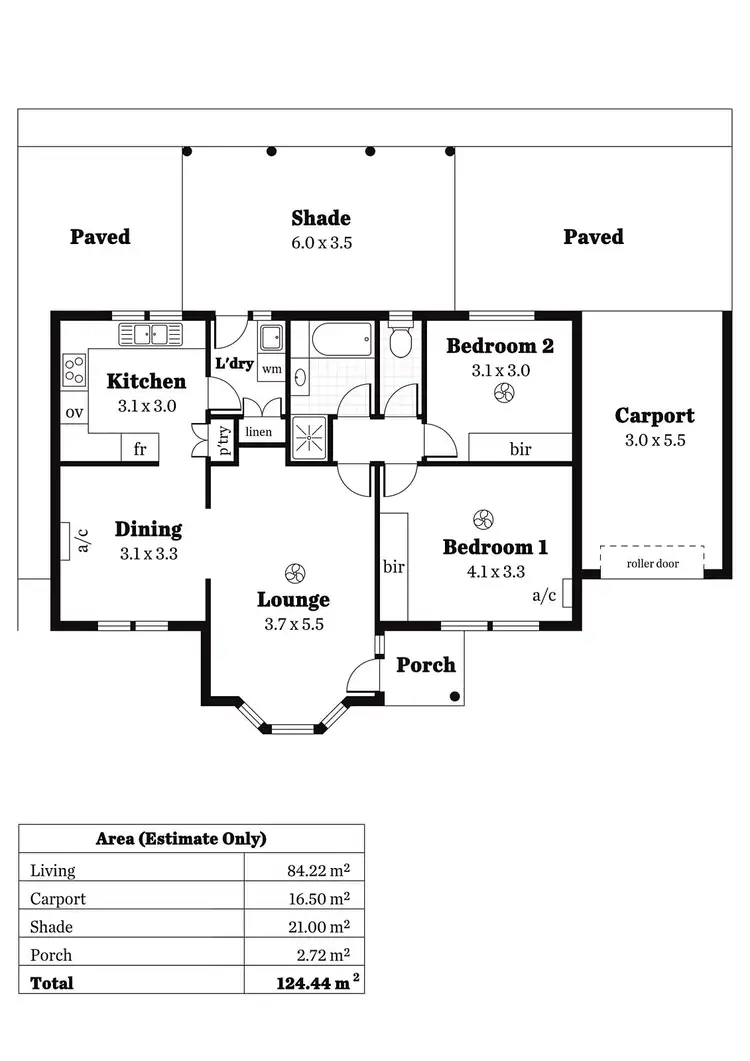 Floorplan of Homely unit listing, 2/25 Cranbrook Avenue, Magill SA 5072