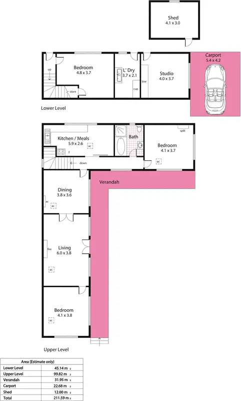 Floorplan of Homely house listing, 31 Gault Road, Belair SA 5052