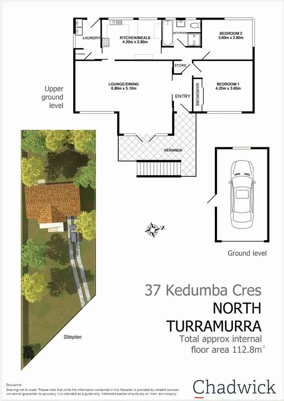 Floorplan of Homely house listing, 37 Kedumba Crescent, Turramurra NSW 2074