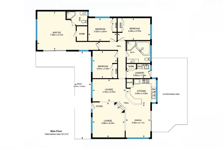 Floorplan of Homely house listing, 10 Eagle Circuit, Kambah ACT 2902