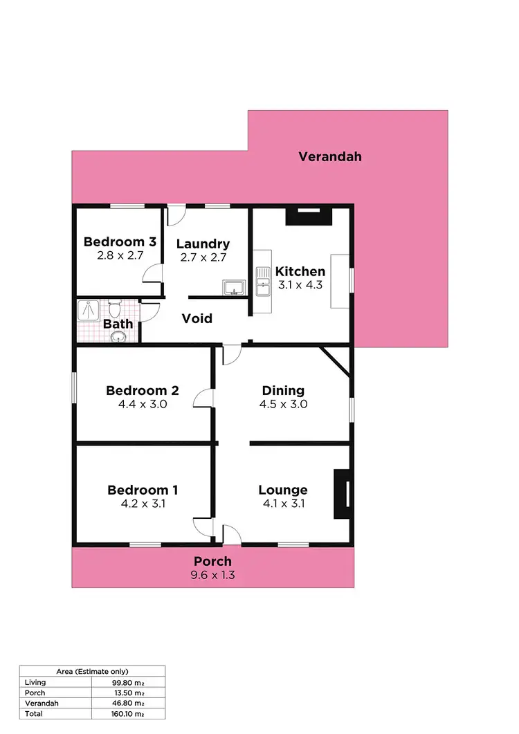 Floorplan of Homely house listing, 85 Karkarilla Road, Moonta Mines SA 5558