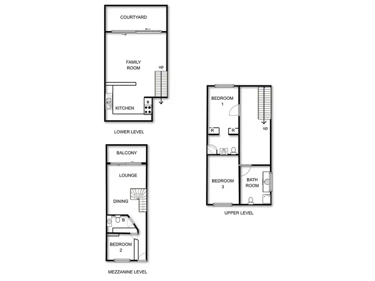 Floorplan of Homely townhouse listing, 3/45 Leahy Close, Narrabundah ACT 2604
