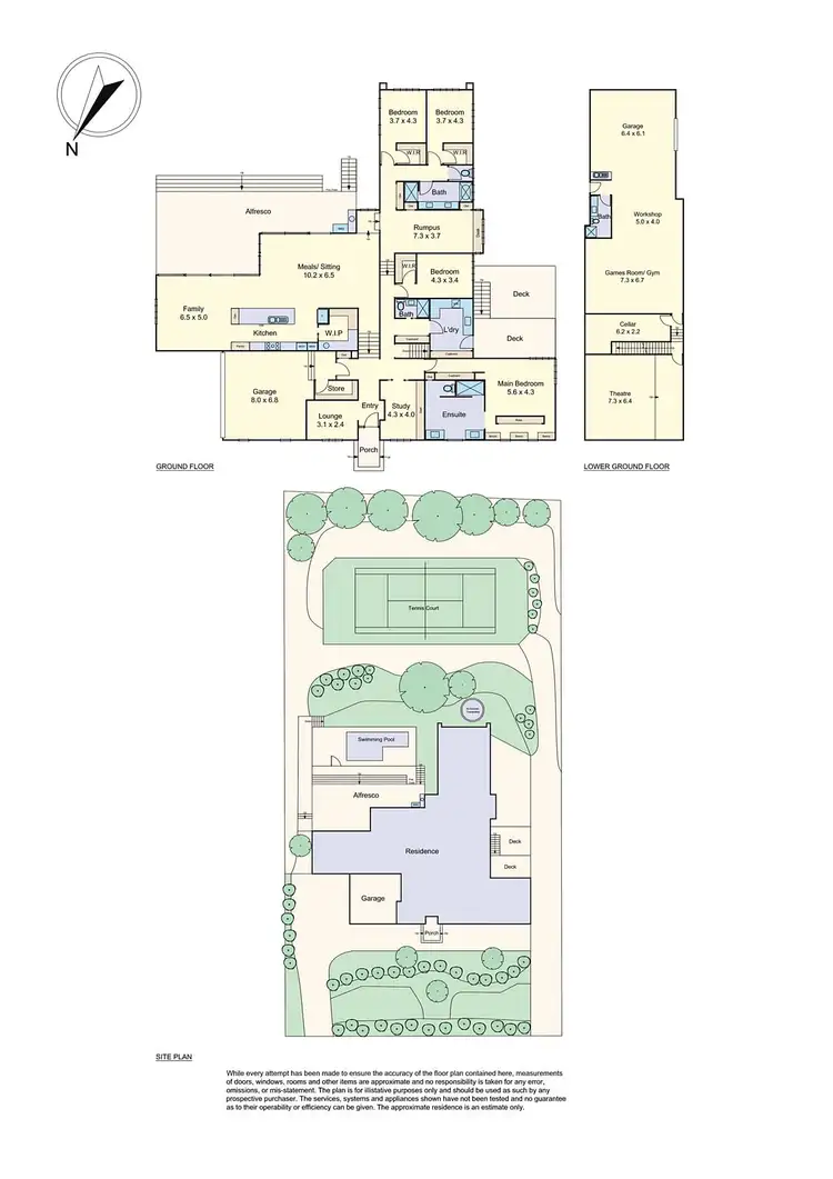 Floorplan of Homely house listing, 3 Rotin Court, Plenty VIC 3090