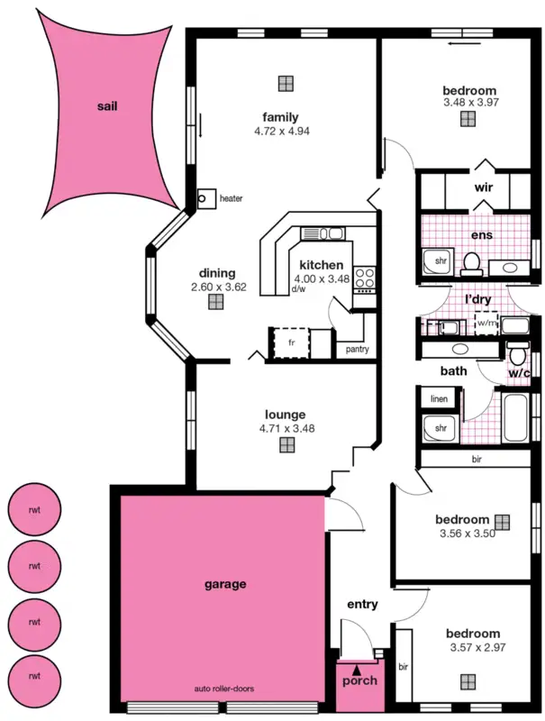 Floorplan of Homely house listing, 2 King Close, Beulah Park SA 5067