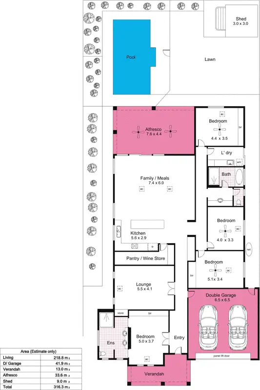 Floorplan of Homely house listing, 6 Coorara Avenue, Payneham South SA 5070