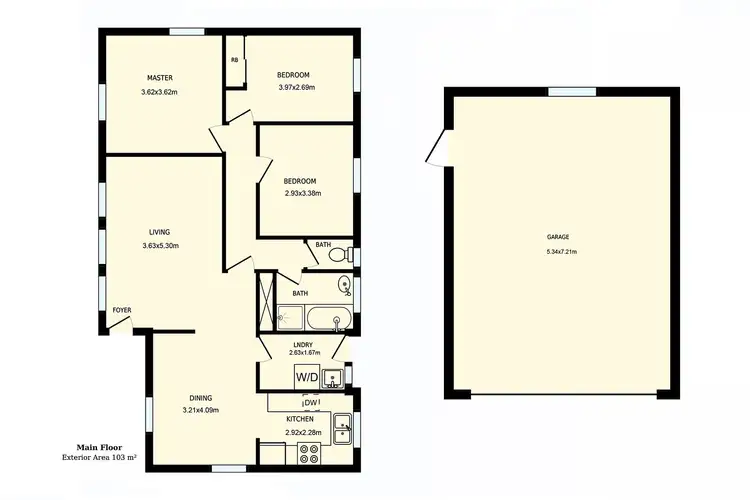 Floorplan of Homely house listing, 12 Joyner Place, Flynn ACT 2615