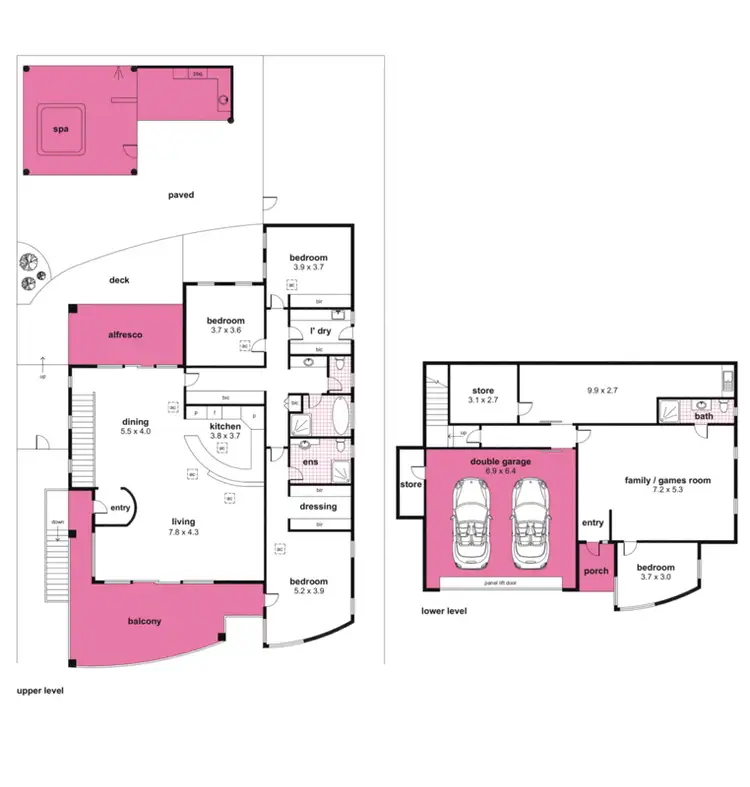 Floorplan of Homely house listing, 53 Fiveash Drive, Pasadena SA 5042
