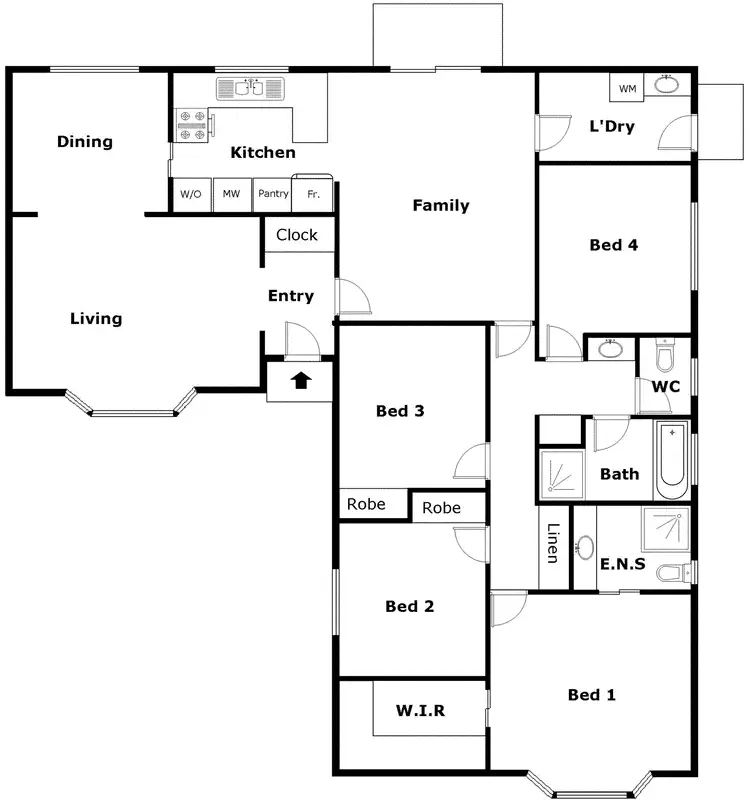 Floorplan of Homely house listing, 19 Kadina Crescent, Isabella Plains ACT 2905