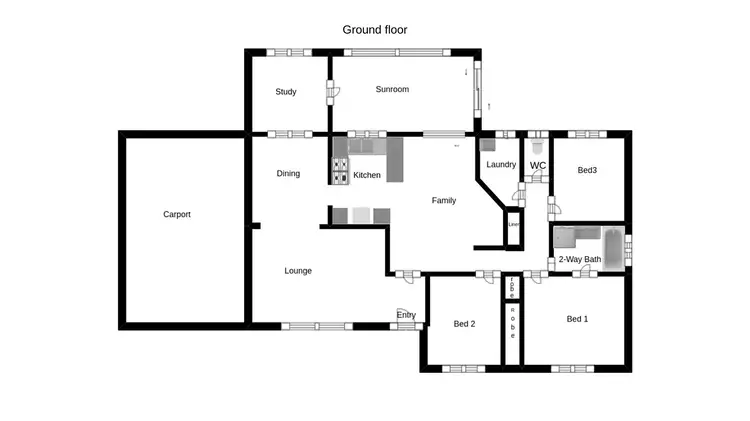 Floorplan of Homely house listing, 55 Chippindall Circuit, Theodore ACT 2905