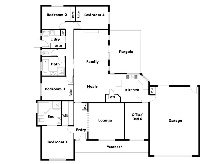 Floorplan of Homely house listing, 14 Timboram Street, Amaroo ACT 2914