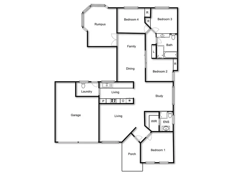 Floorplan of Homely house listing, 12 Curlew Place, Conder ACT 2906