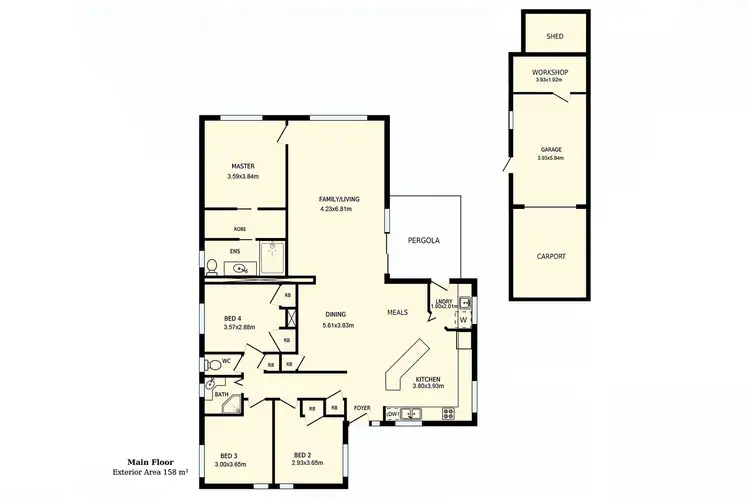 Floorplan of Homely house listing, 27 Archer Street, Dickson ACT 2602