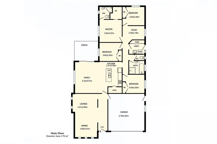 Floorplan of Homely house listing, 38 Parsley Street, Harrison ACT 2914
