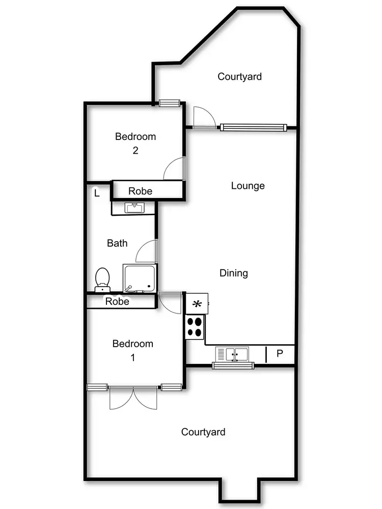 Floorplan of Homely unit listing, 31/21 Battye Street, Bruce ACT 2617