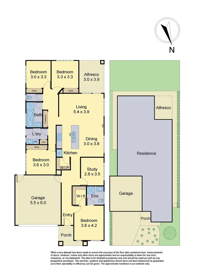 Floorplan of Homely house listing, 30 Tosca Way, Doreen VIC 3754
