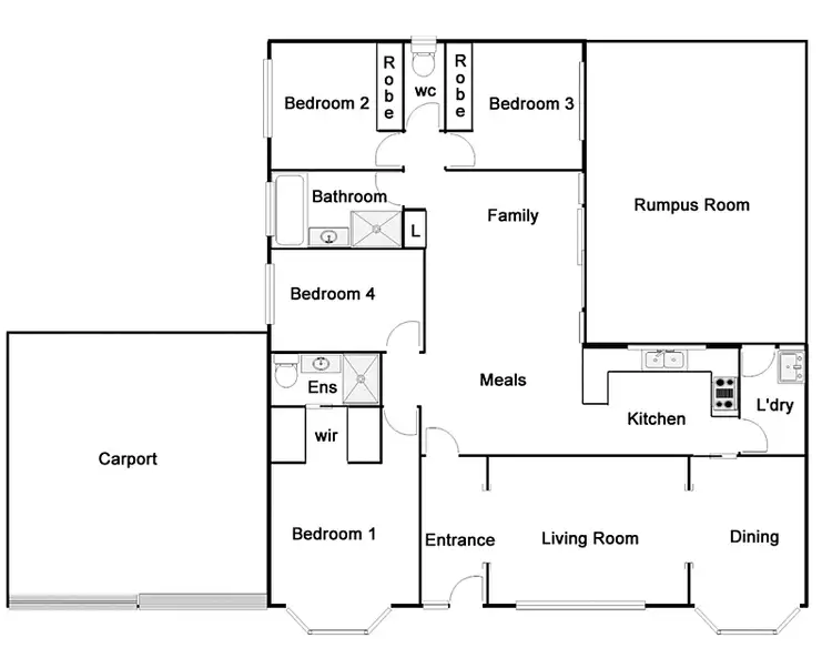 Floorplan of Homely house listing, 30 Charleston Street, Monash ACT 2904
