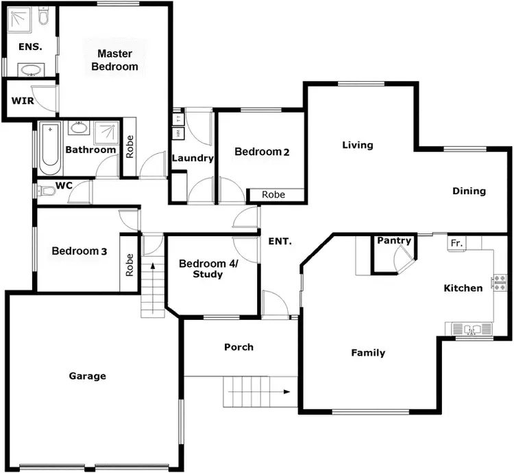 Floorplan of Homely house listing, 29 Mentone  View, Conder ACT 2906