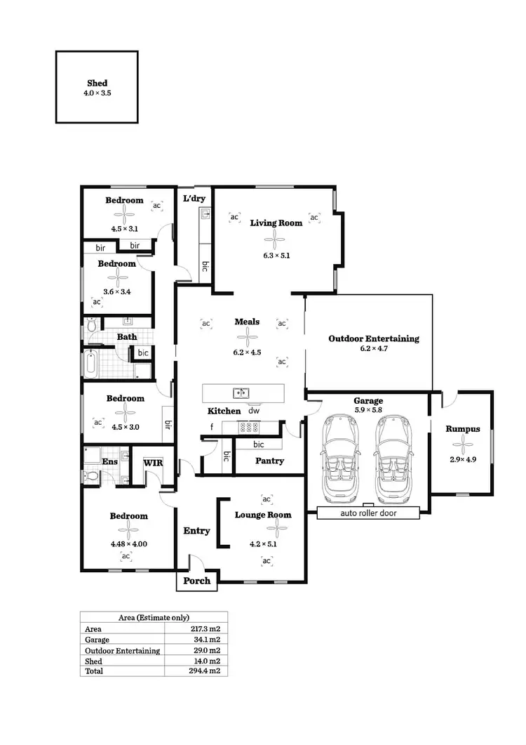 Floorplan of Homely house listing, 2 Michael Street, Blakeview SA 5114