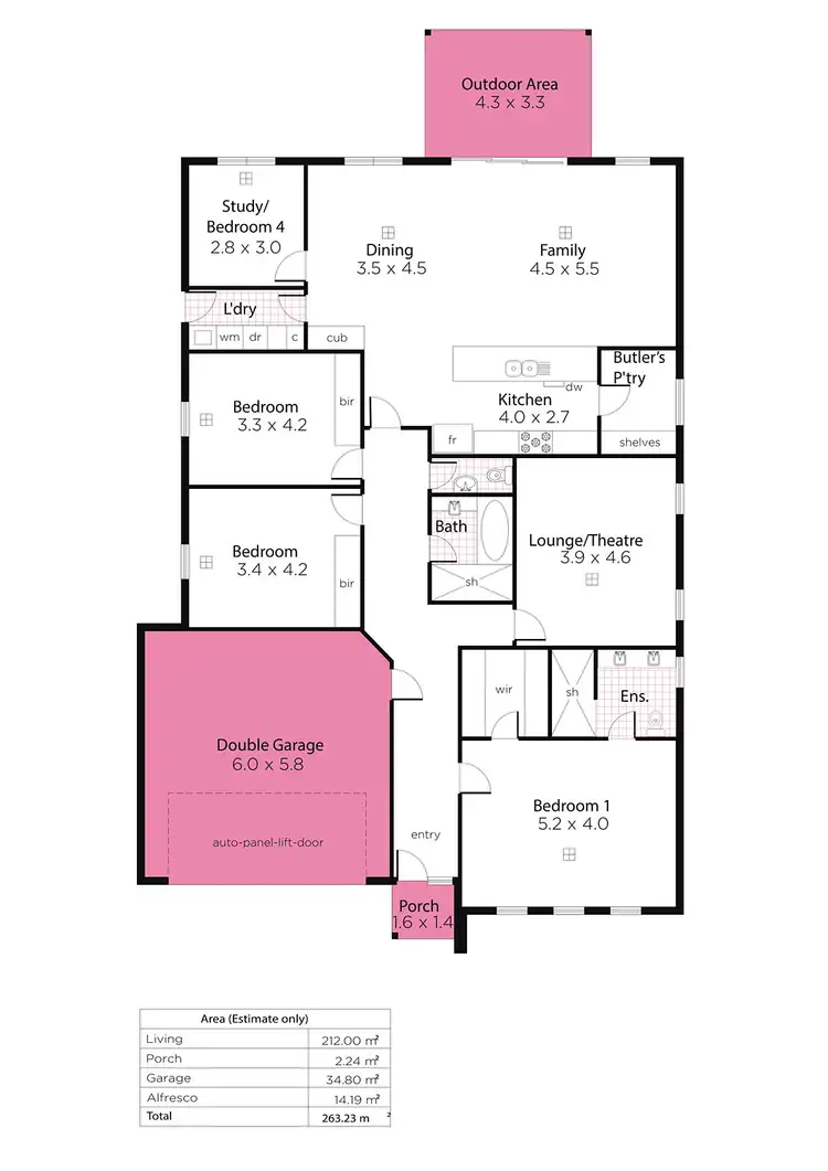 Floorplan of Homely house listing, 2C Haig Street, Netherby SA 5062