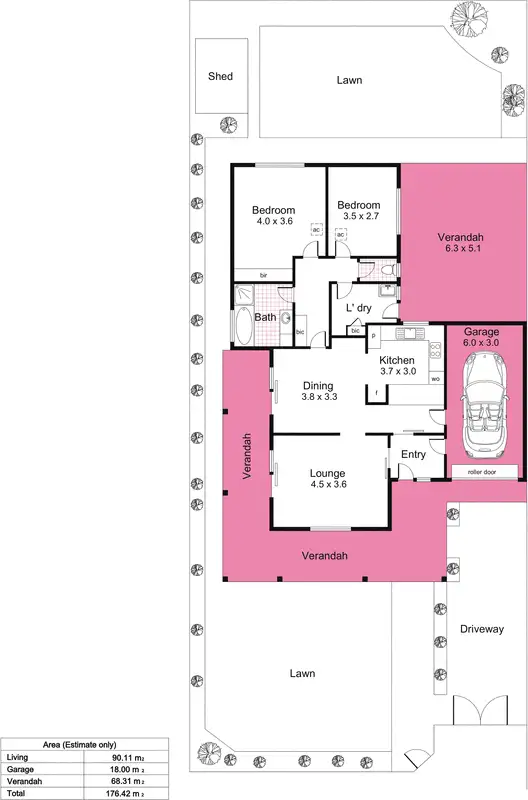 Floorplan of Homely house listing, 318A Morphett Road, Warradale SA 5046