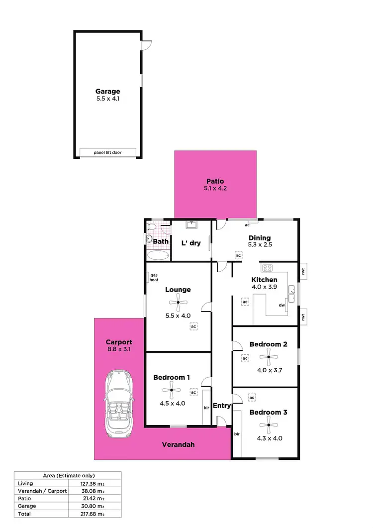 Floorplan of Homely house listing, 4 Mayfair Street, Maylands SA 5069