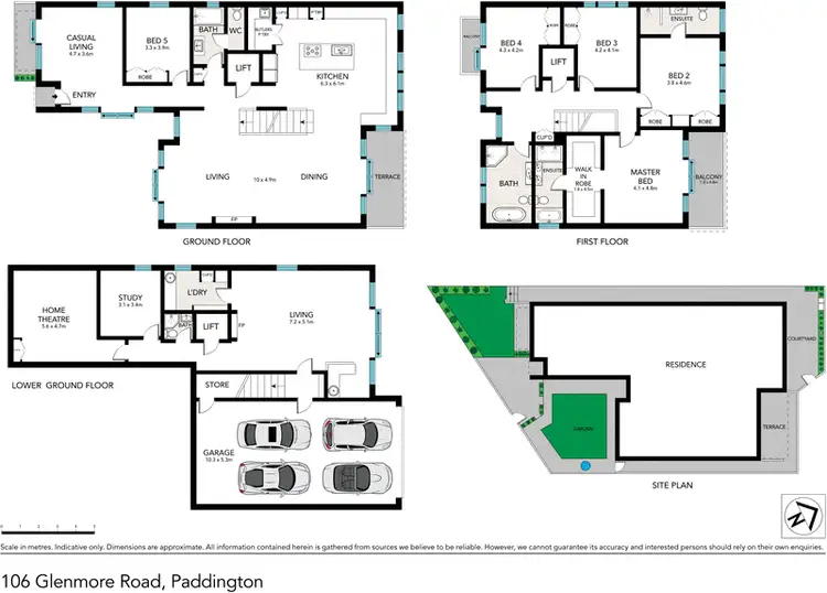 Floorplan of Homely house listing, 106 Glenmore Road, Paddington NSW 2021