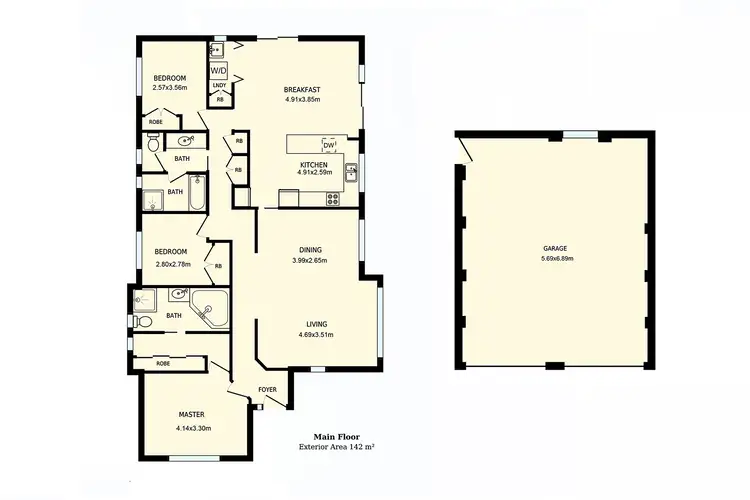 Floorplan of Homely house listing, 25 Kneebone Street, Bonython ACT 2905