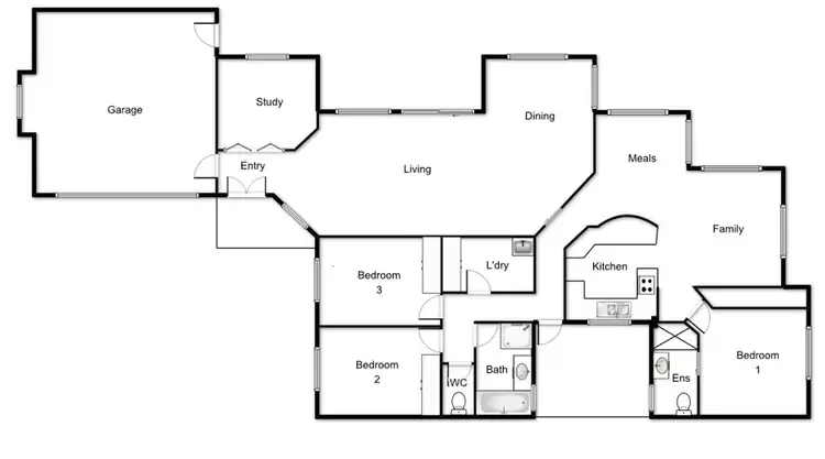 Floorplan of Homely house listing, Address available on request