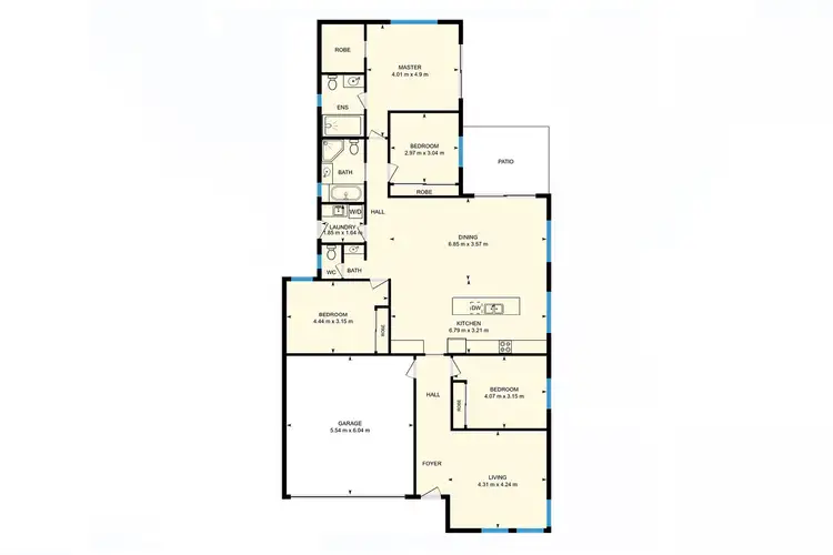 Floorplan of Homely house listing, 31 Ken Tribe Street, Coombs ACT 2611