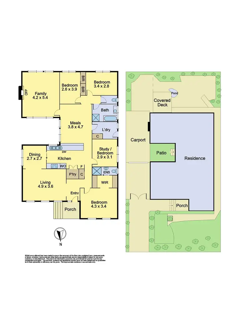 Floorplan of Homely house listing, 3 Glen Valley Court, Greensborough VIC 3088