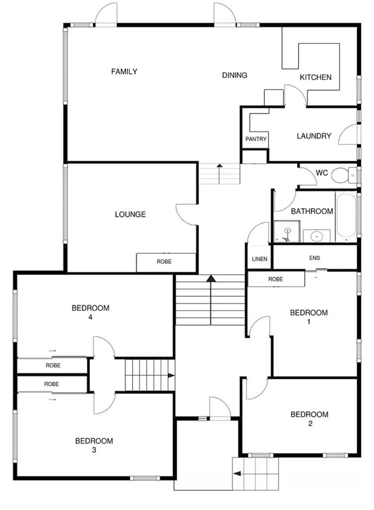 Floorplan of Homely house listing, 66 Sinclair Street, Kambah ACT 2902