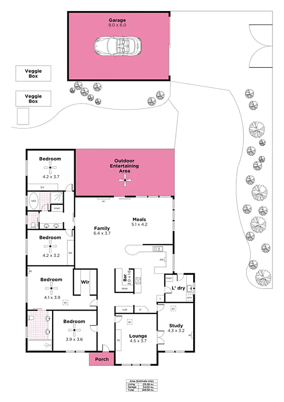 Floorplan of Homely house listing, 30 King George Avenue, Brighton SA 5048