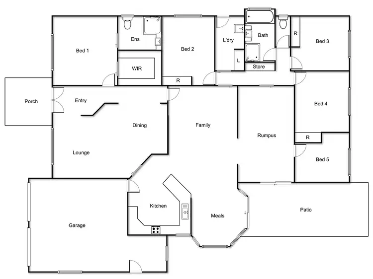 Floorplan of Homely house listing, 146 Waterfall Drive, Jerrabomberra NSW 2619