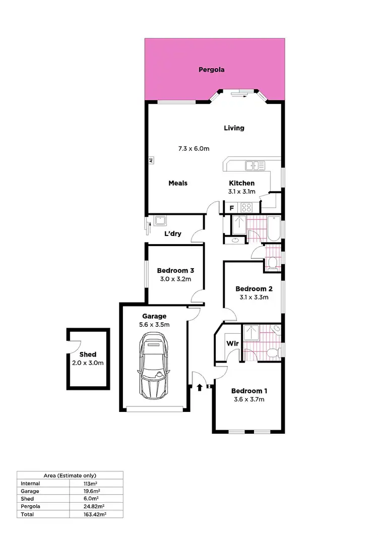Floorplan of Homely house listing, 31 Brookfield Avenue, Burton SA 5110