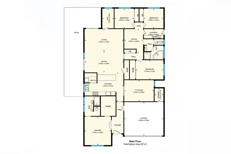Floorplan of Homely house listing, 6 Duguid Street, Bonner ACT 2914