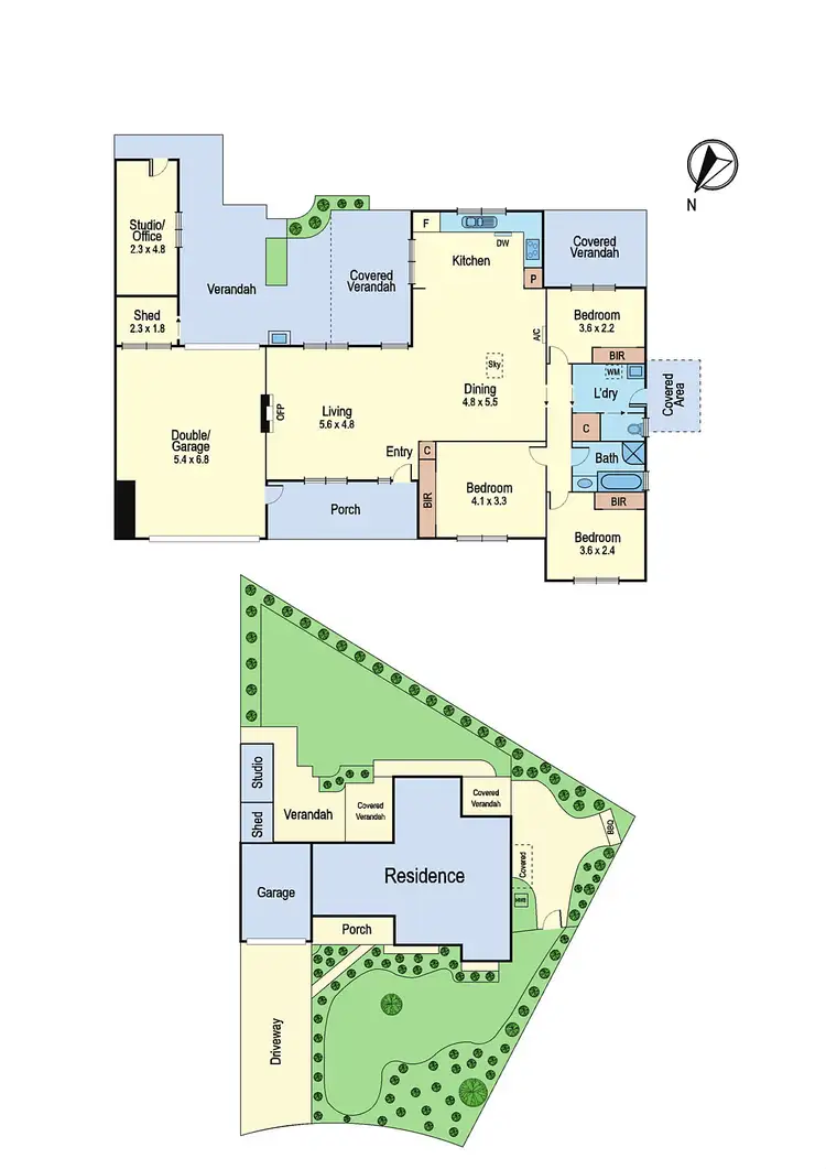 Floorplan of Homely house listing, 15 Morden Place, Eltham VIC 3095