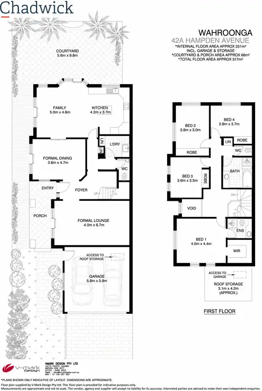 Floorplan of Homely house listing, 42a Hampden Avenue, Wahroonga NSW 2076
