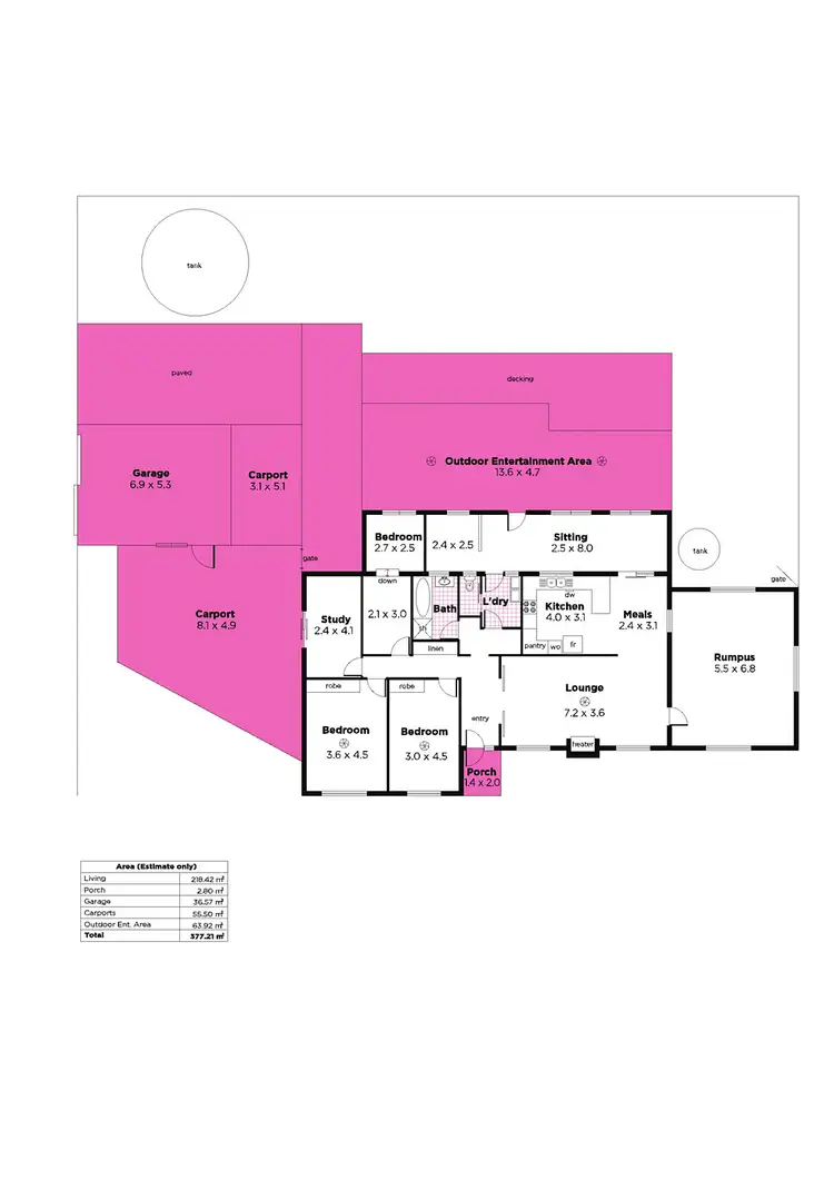 Floorplan of Homely house listing, 1094 Greenhill Road, Summertown SA 5141