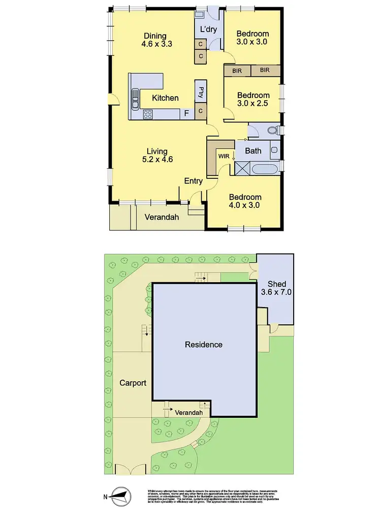 Floorplan of Homely house listing, 2/150 Bible Street, Eltham VIC 3095