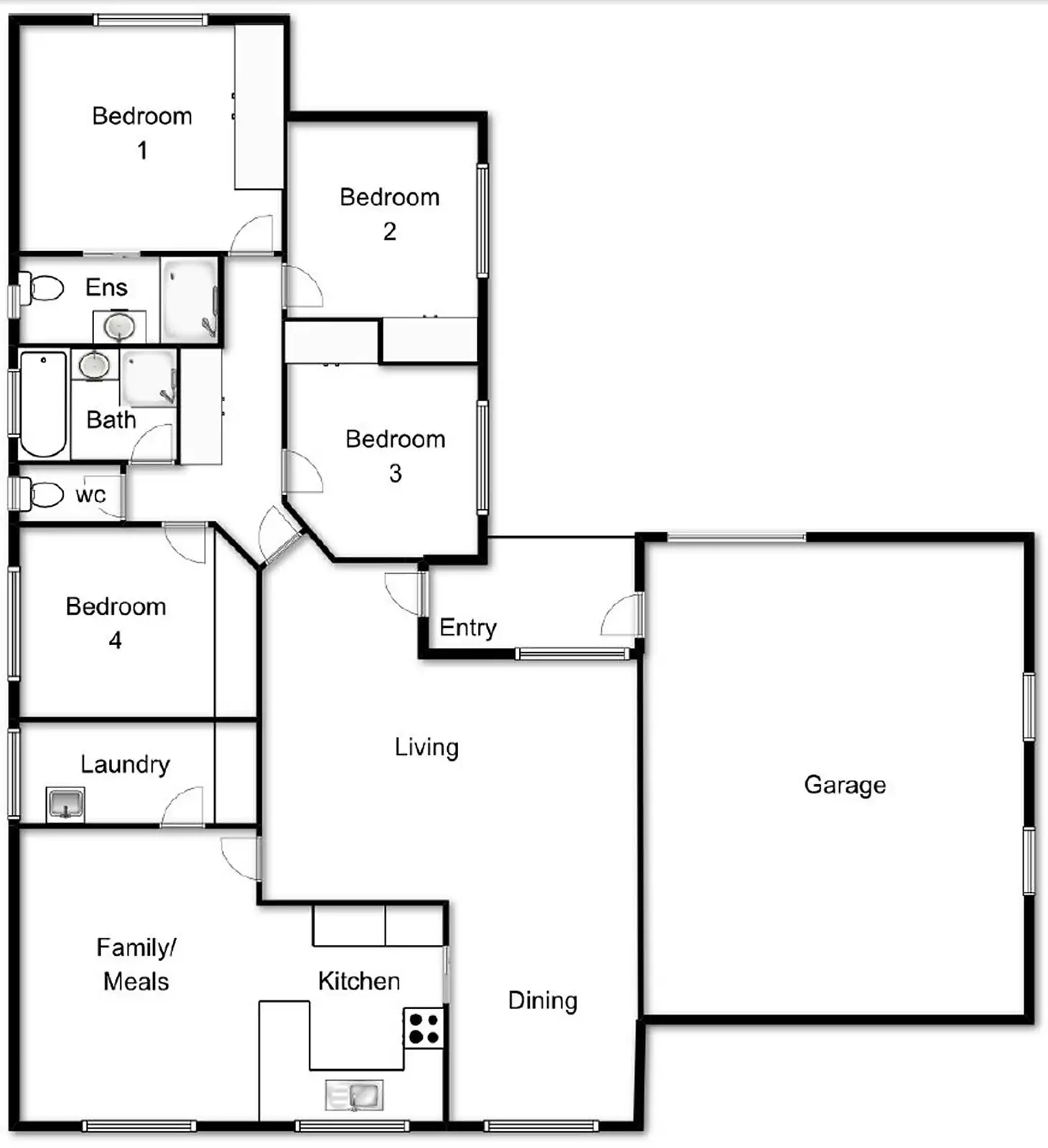 Floorplan of Homely house listing, Address available on request