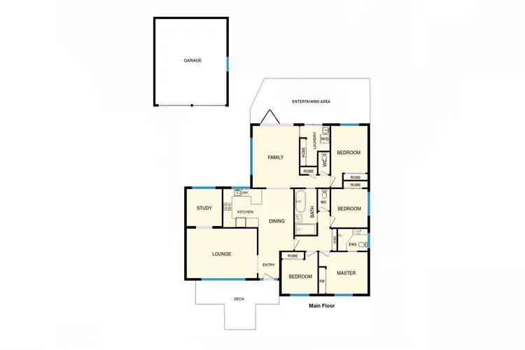 Floorplan of Homely house listing, 22 Macdowell Street, Evatt ACT 2617