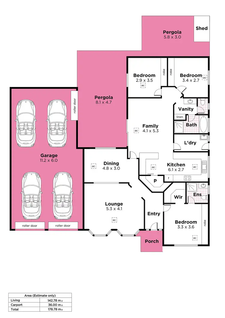 Floorplan of Homely house listing, 26 Coorabie Crescent, Hallett Cove SA 5158