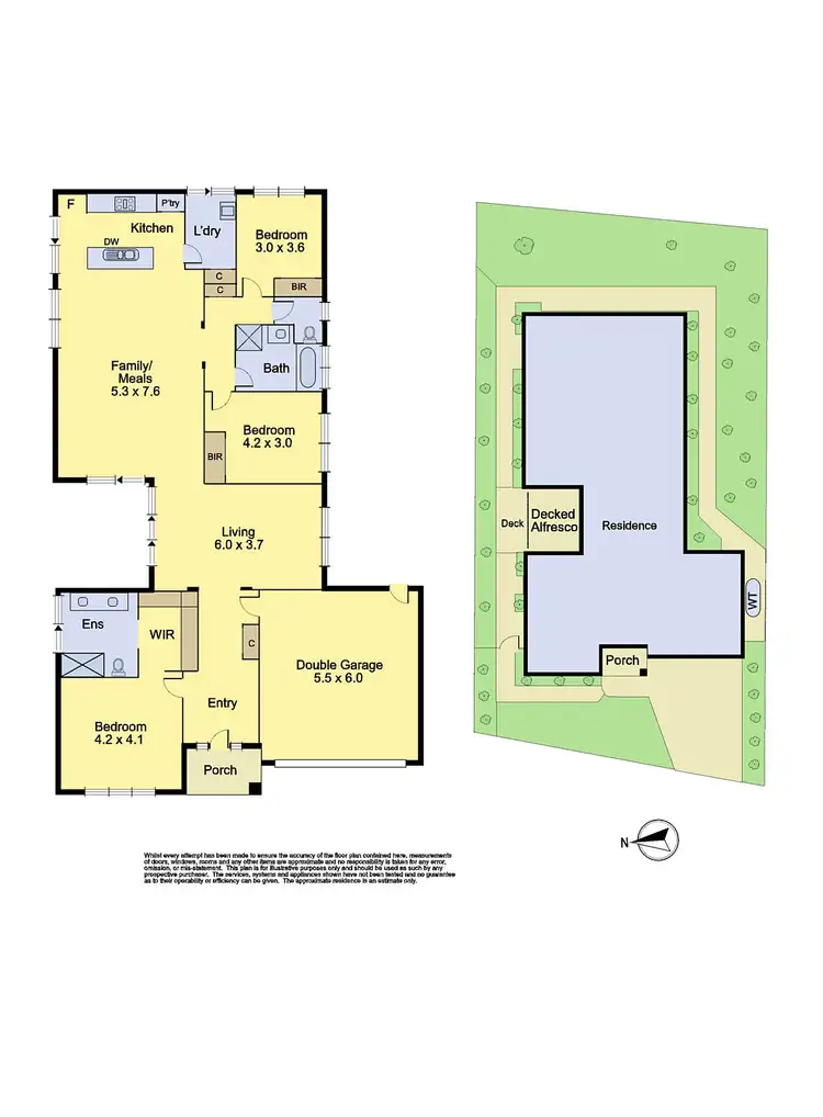 Floorplan of Homely house listing, 3 Treehaven Way, Doreen VIC 3754