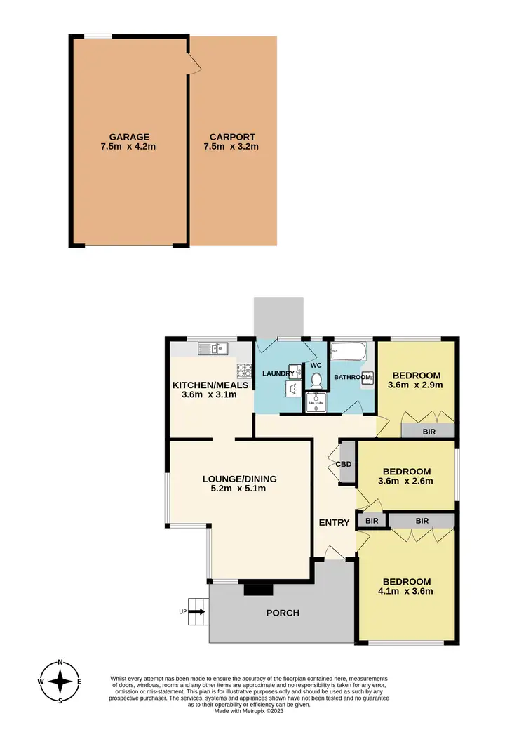 Floorplan of Homely house listing, 19 Janine Road, Springvale South VIC 3172